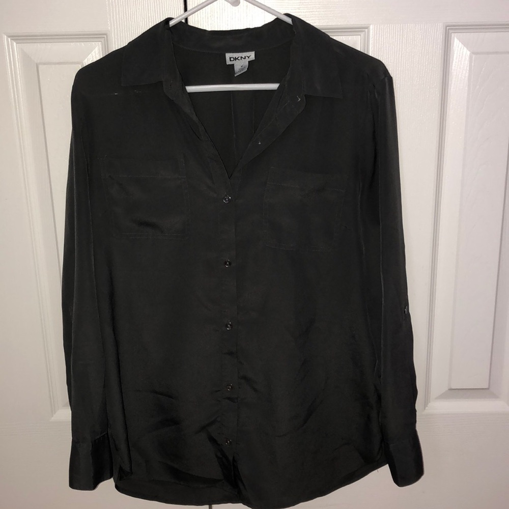 Charcoal grey dress shirt